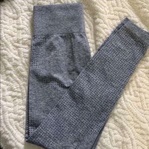 Light Navy seamless high waisted leggings